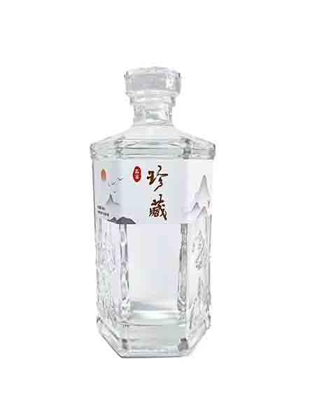 晶白酒瓶-004  